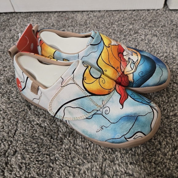 Uni Painted Colorful Fashion Sneakers For Kids, 3 Y, NWT - Picture 5 of 14